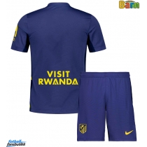 Atletico Madrid Bortedraktsett Barn 2025-26 Kortermet (+ Korte bukser)